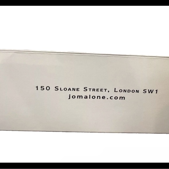 Jo Malone London Empty Paper Gift Bag Black Rope Handles 9x7x3.5” Black Tissue - Picture 4 of 7